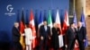 七国集团有六国的外交部长聚集在德国明斯特市政厅参加七国集团外长会议。（2022年11月3日）