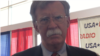 小布什总统时期曾任美国常驻联合国代表的约翰·博尔顿(John Bolton) (视频截图)