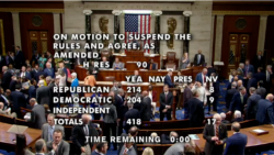 美眾院通過決議呼籲釋放美公民斯威丹 國會外交領袖：中共人質外交令人作嘔