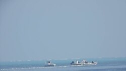 美國防部官員讚揚菲律賓拆除中國在爭議水域設置的障礙物