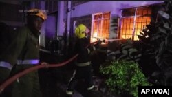 Ana kokarin kashe wuta a Kenya