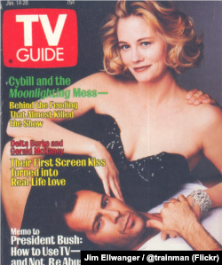 Сибил Шепард и Брюс Уиллис - главные герои комедийного сериала «Детективное агентство “Лунный свет”» , который выходил на канале АВС с 1985 по 1989 годы