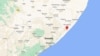 Ramani ya Somalia na miji yake.(Google map)