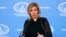 资料照：俄罗斯外交部发言人玛丽亚·扎哈罗娃 （Maria Zakharova）