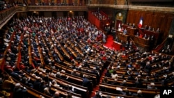 Заседание Национального собрания Франции (архивное фото) 