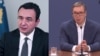 Альбин Курти и Александр Вучич