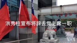 洪秀柱宣布月底辞党主席