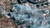 Разрушенные жилые кварталы г. Мариуполь, Украина (Satellite image ©2022 Maxar Technologies via AP)