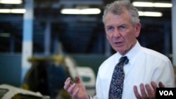 项目主任托马斯·安东尼（美国之音国符拍摄）