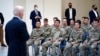 Президент Байден на встрече с американскими военнослужащими. 