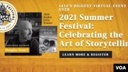 Афиша фестиваля сторителлинга в Вашингтоне.