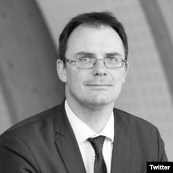 英國雷丁大學政治學和國際關係教授 多米尼克·佐姆（Dominik Zaum）(照片來源：Twitter@DominikZaum)