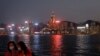 香港夜景（路透社2021年3月11日）