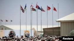 阿富汗南部赫爾曼德省的海軍陸戰隊“皮領”營地