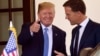 Президент США Дональд Трамп и премьер-министр Нидерландов Марк Рютте. Вашингтон. 2 июля 2018 г.
