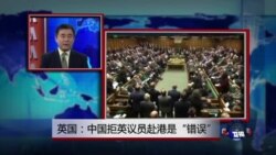 VOA连线：英国：中国拒英议员赴港是“错误”