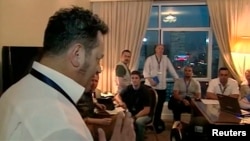 在大馬士革的禁止化武組織專家(資料圖片)