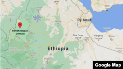 Naannoo Benishaangul Gumuuz, Itoophiyaa 