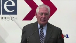 蒂勒森：美不会解除对俄制裁除非它从乌东和克里米亚撤军