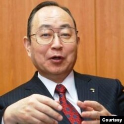 前自民党参议员，智库PHP研究所理事长江口克彦