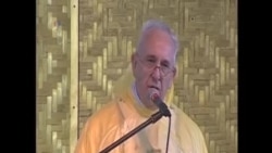 教宗慰問菲律賓的颱風 "海燕" 災民