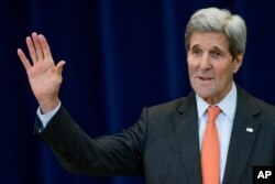 美國國務卿克里。