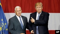 Trump tare da Mike Pence