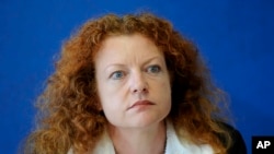 资料照：德国联邦议会绿党议员玛格丽特·鲍斯