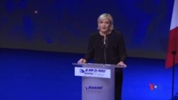 2017-02-06 美國之音視頻新聞: 法國極右政黨總統候選人揚言“法國優先”