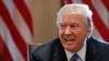 FILE - President Donald Trump speaks in the Cabinet Room of the White House in Washington, Sept. 12, 2017.