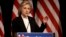Democratic presidential candidate Hillary Clinton speaks at a campaign event in New York, July 13, 2015. 