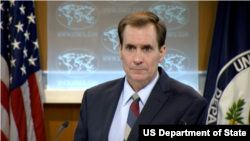 美国国务院发言人柯比（图片来源：美国国务院）