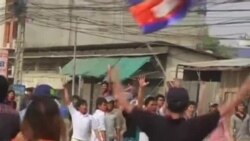 柬埔寨抗議者與警察爆發衝突三人死亡