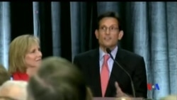 2014-06-11 美國之音視頻新聞: 國會眾議院多數黨領袖坎托在初選落敗