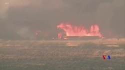 2018-08-07 美國之音視頻新聞: 加州山火規模創歷史紀錄 軍方加入滅火行列