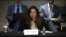 国务院负责民事安全、民主和人权事务的副国务卿泽雅（Uzra Zeya）2022年6月15日出席美国国会暨行政当局中国委员会（CECC）听证会。(听证会视频截图)
