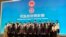 香港候任特首李家超6月19日率领新一届特区政府主要官员会见传媒。
（美国之音/汤惠芸）