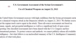 2013-08-31 美國之音視頻新聞: 奧巴馬考慮向敘利亞發動“有限”干預