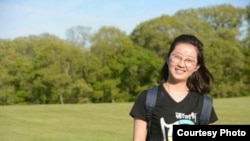 中國學者章瑩穎（伊利諾伊大學警察局圖片）