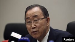 联合国秘书长潘基文（资料照片）