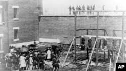 玛丽.苏拉特当年被处决现场