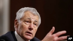 美国国防部长哈格尔（资料照）