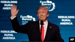 Президент США Дональд Трамп. 8 января 2018 г.