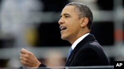 美國總統奧巴馬2013年1月21日發表就職演說