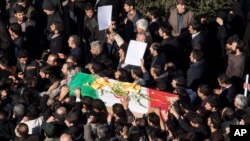 哈桑沙特里星期四在德黑蘭下葬
