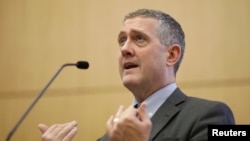 美國聖路易斯聯邦儲備銀行行長詹姆斯·布拉德（James Bullard）(資料照片 2018年10月）