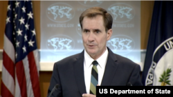 美國國務院發言人柯比（圖片來源：美國國務院）