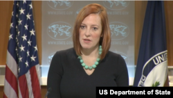 美国国务院发言人莎琪（图片来源：美国国务院）