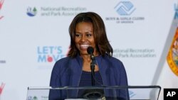 美國第一夫人米歇爾奧巴馬(資料圖片)