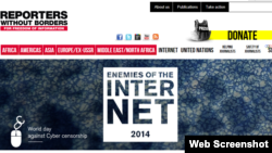 记者无国界网络截图